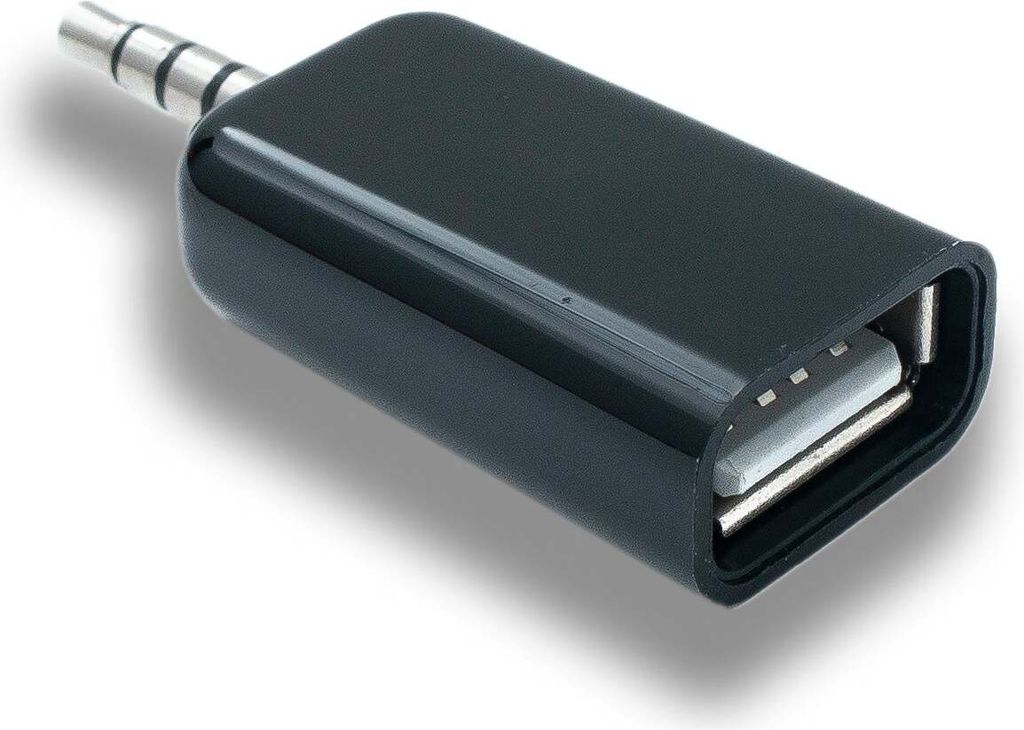 SYSTEM-S Audio USB Adapter 3,5 mm Klinke Stecker zu USB Produktbild 