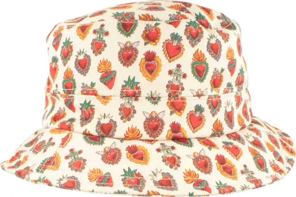 Secchiello Pioggia Donna Motivo Deliberato | Cappello Impermeabile Chic