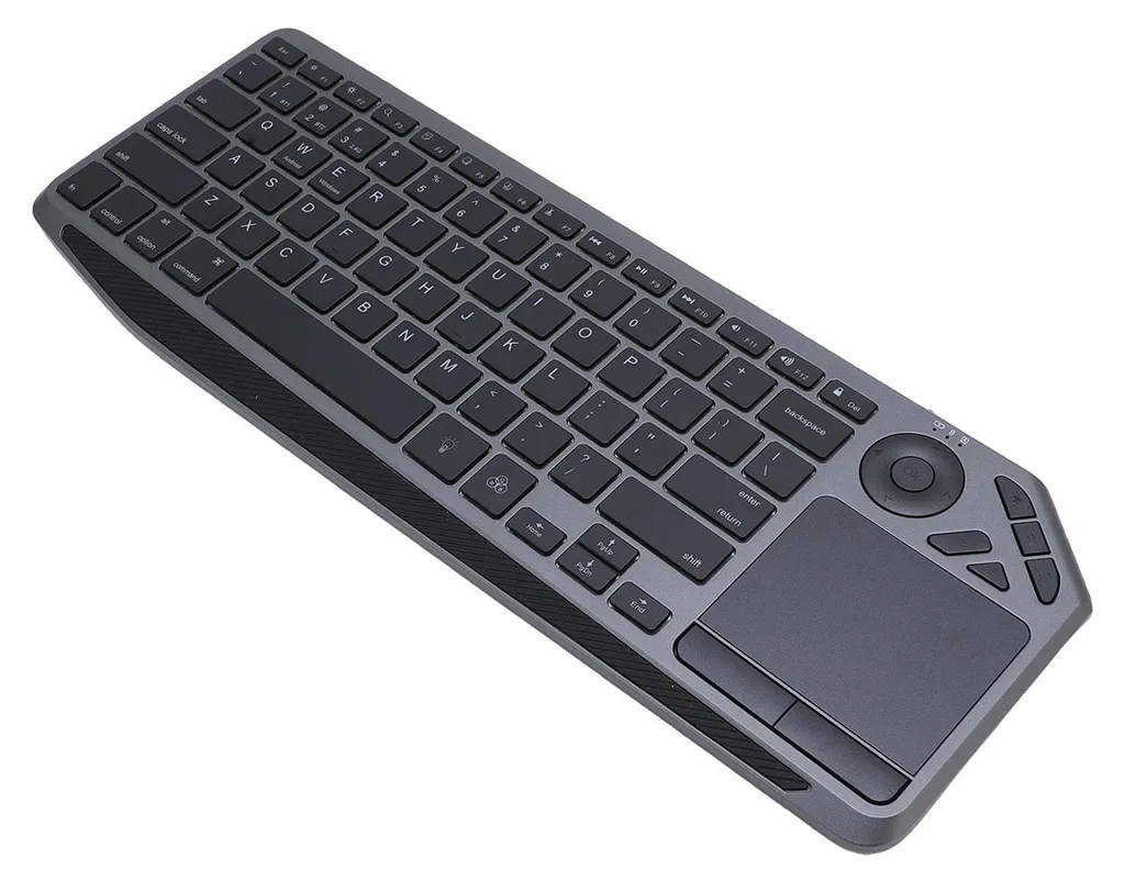 Clavier Bluetooth rétroéclairé 7 couleurs avec grand touchpad USB