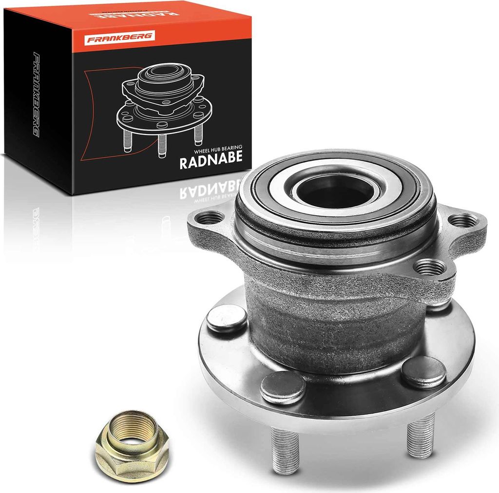 Frankberg 1x Radnabe Radlagersatz Hinterachse beidseitig für Subaru Legacy IV Station Wagon Outback 2003-2009