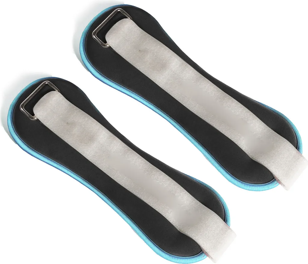 Bracelets Lestés Invisibles 0,6kg Musculation Noir avec Sangle de Sport