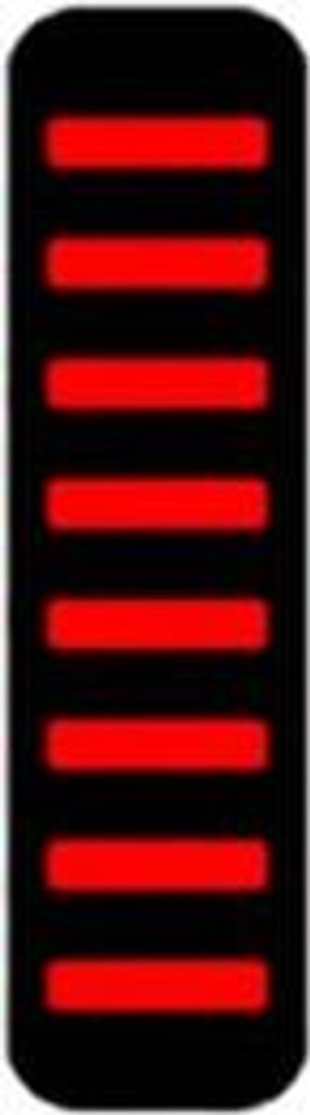 Proguard Kabelbinder – vorne – Aufkleber – Mini – rot
