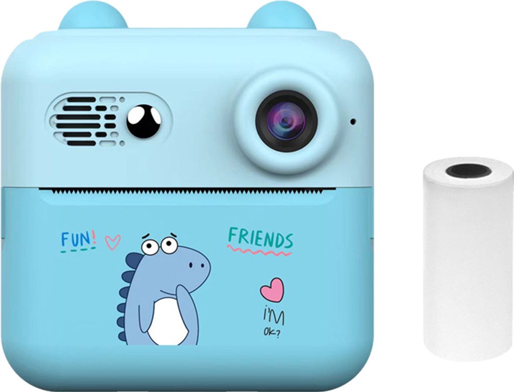 minidrucker,tragbarer Minidrucker,Taschendrucker,SofortbilddruckerKinderkameraKinderkamera,Kinderfotodrucker,Drucker für Memos,Thermodrucker,Fotod...