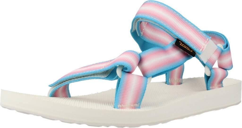 Teva Orig al Universal Gradiate Frauen Vegane Sandale Blau Multi – 5 Großbritannien - 38 EU - 7 US / Blau Multi