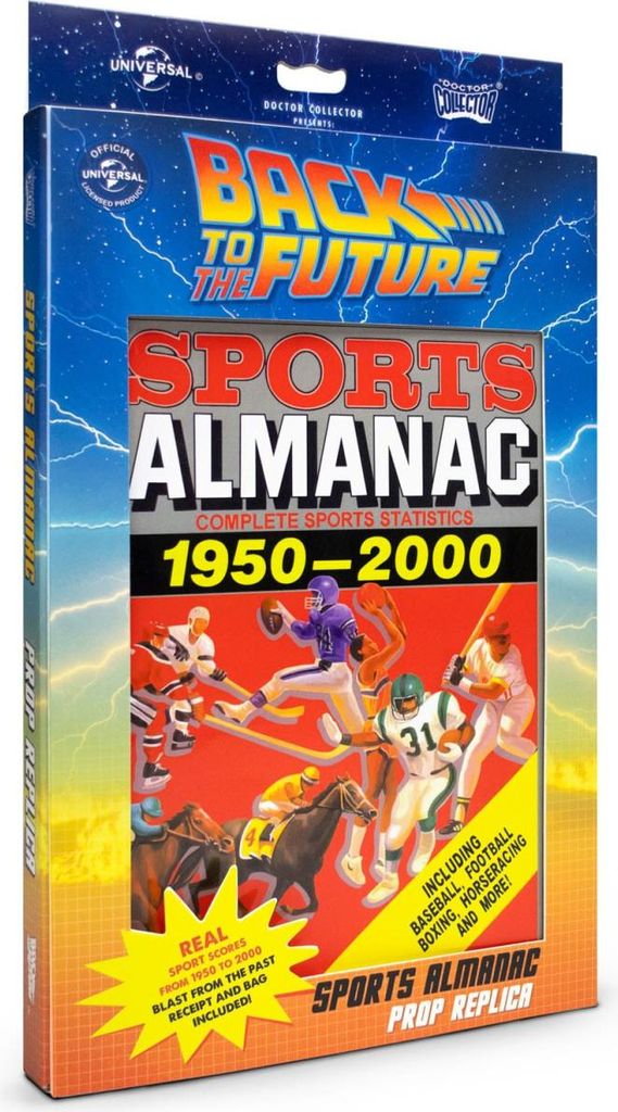 Návrat do budoucnosti Replika 1/1 Sportovní almanach Obrázek produktu 