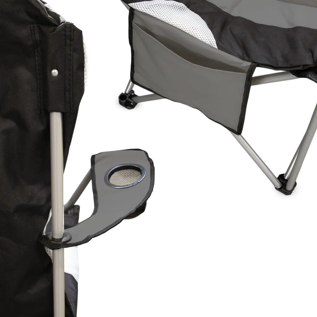Fauteuil de bureau de direction DELUXE 3.09 gris anthracite pro - 6