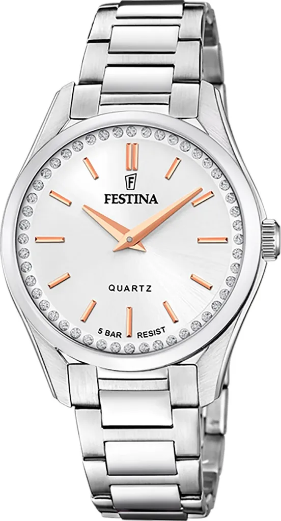 Festina orologio da donna in acciaio inossidabile orologio da polso argento Moda D2UF20583/1