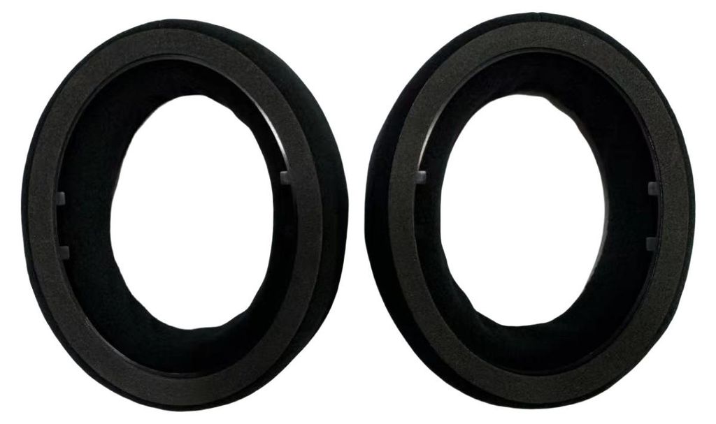 INF Sennheiser HD 490 PRO Ohrpolster - Plüschvelours, 2er-Set