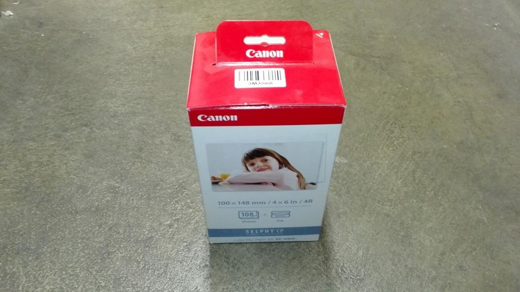 Canon KP-108IN, Tintenstrahl, Rot, Weiß, 108 Blätter, Canon Produktbild 