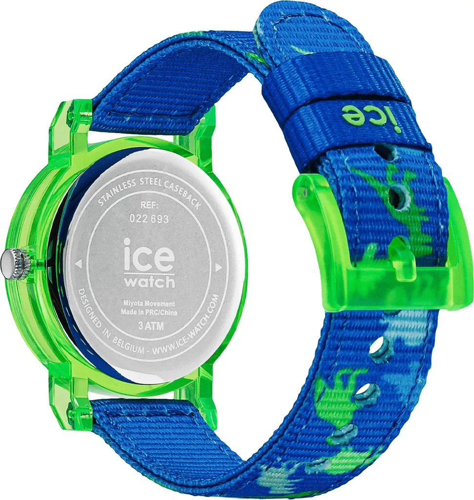 Montre Ice Watch ICE-learning Silicone Bleu-Vert avec Cadran Lisible