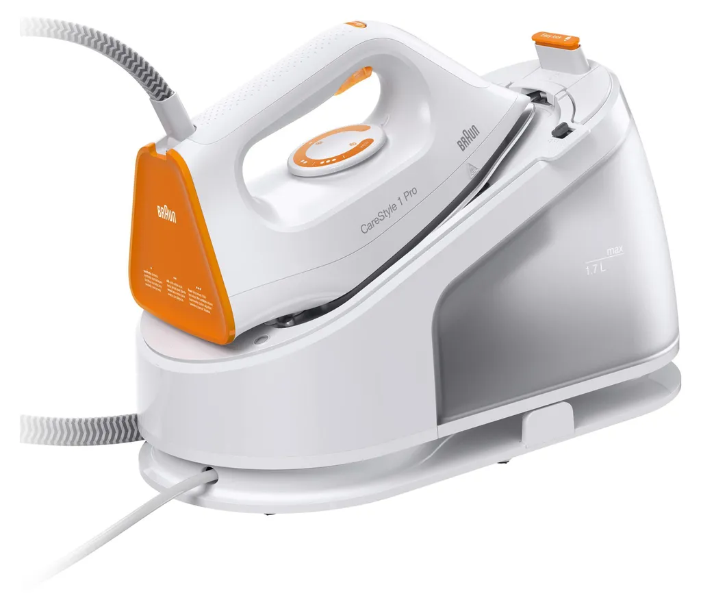 Centrale Vapeur Braun CareStyle 1 Pro IS 1511WH Blanche Réservoir XXL 1,7L
