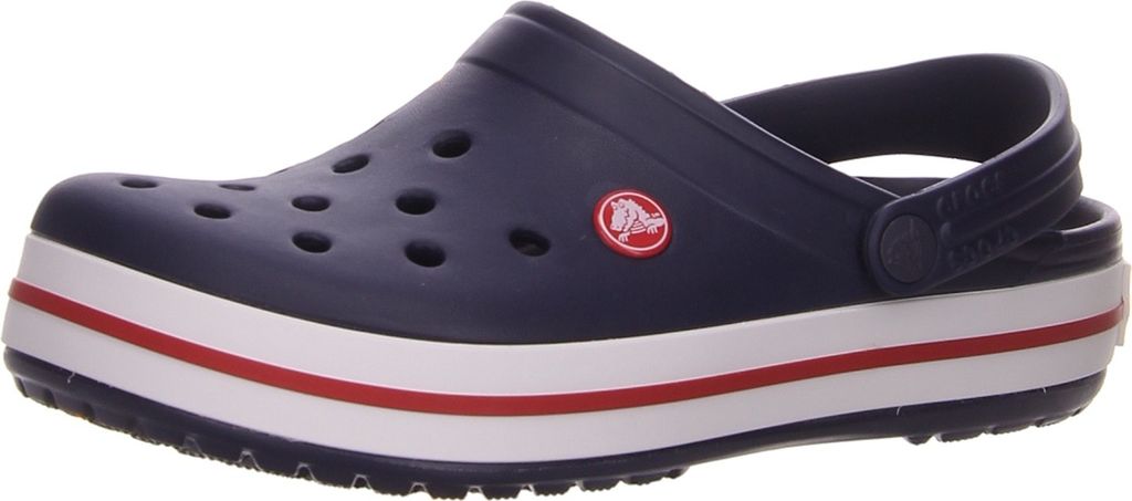 Crocs Crocband Clog, Männlich, Erwachsener, Navy, Rot, Produktbild 