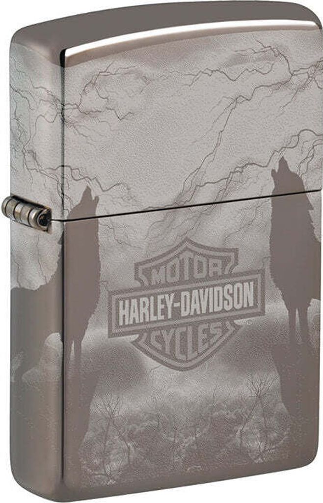 Feuerzeug Zippo Hd Wolf Howl Herren Mehrfarbig Metall