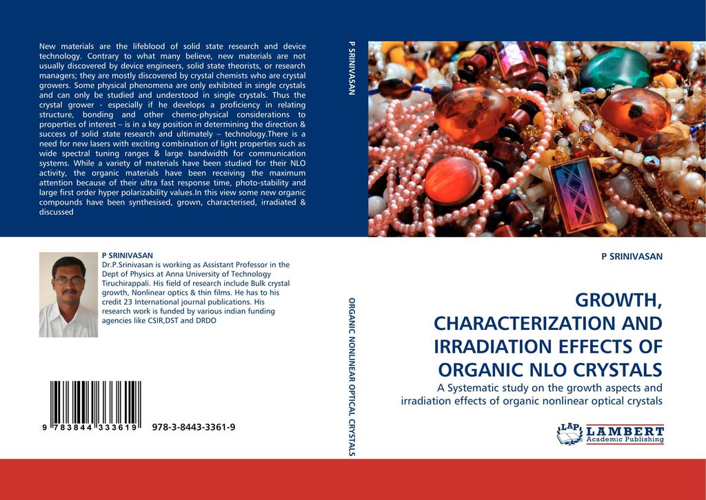 Growth, Characterization And Irradiation Effects Of Organic Nlo Crystals