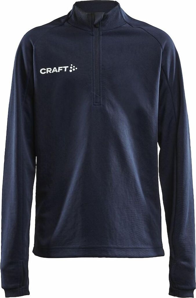 CRAFT Evolve Halfzip JR Navy 134/140