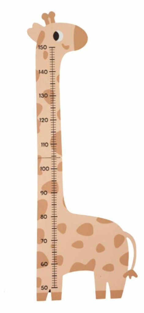 HOWHOMELY | Kinder Messlatte - Wachstumsdiagramm - beige - Produktbild 