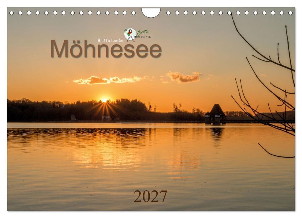 Möhnesee - das westfälische Meer (Wandkalender 2027 DIN A4 quer), CALVENDO Monatskalender