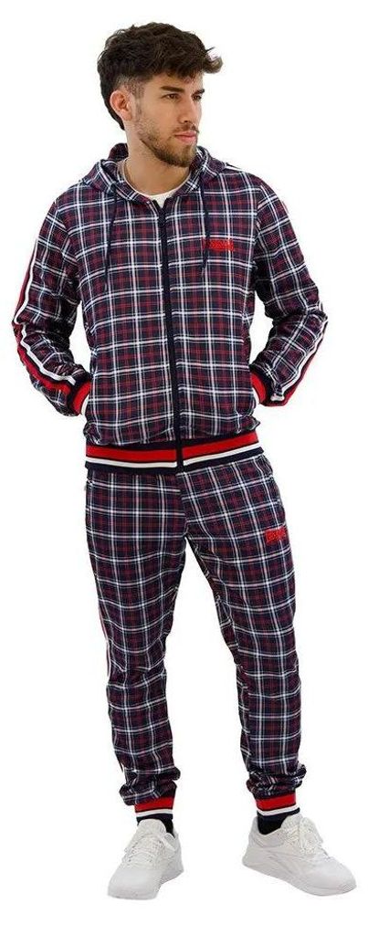 Lonsdale Orbost Trainingsanzug Blau L Mann Blau L Produktbild 