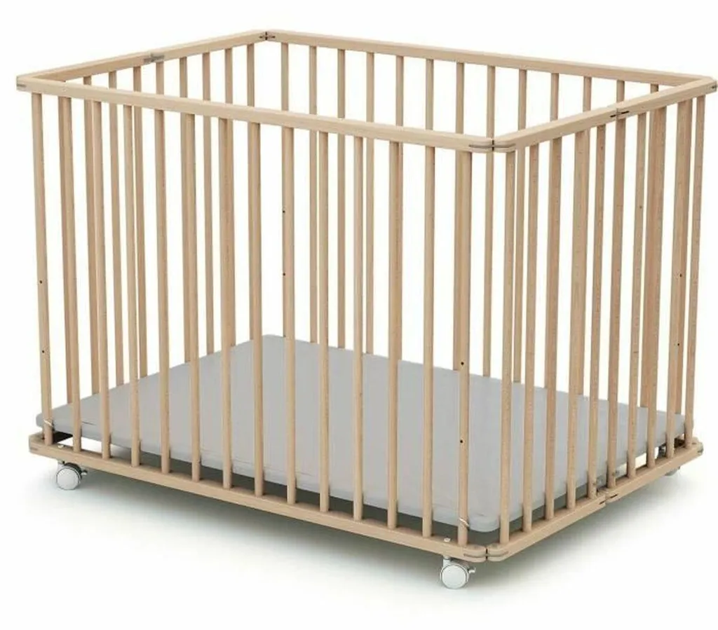 Tapis de Sol Bébé WEBABY Beige 70x100 cm : Idéal pour la Motricité
