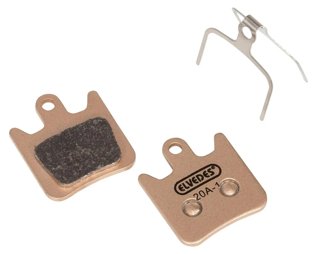 Plaquettes de frein VTT Elvedes pour Hope X2 - Garniture métal 6911S