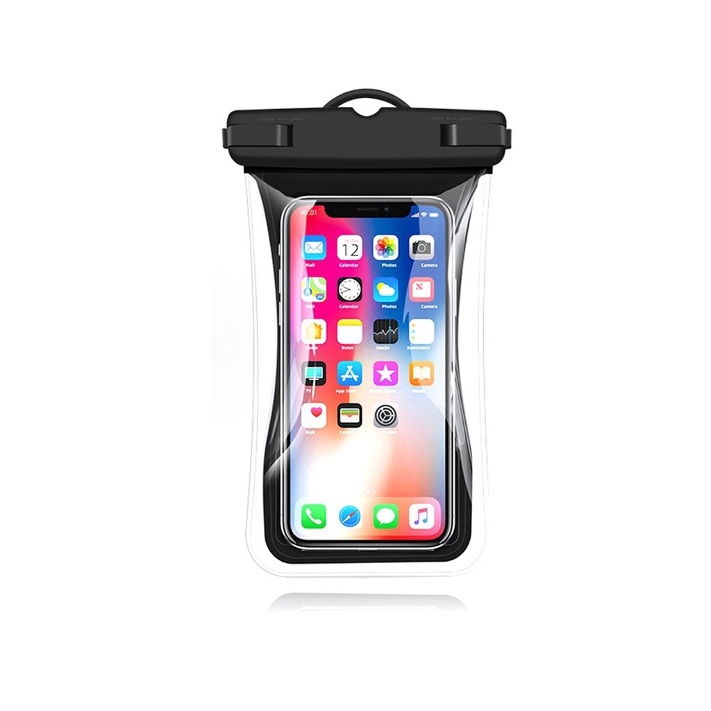 Universal wasserfeste Hülle mit Tragegurt Tasche Case für alle Smartphones bis 6.9 Zoll (17.6cm x 10.6cm) Samsung Apple iPhone Huawei Xiaomi Unte...
