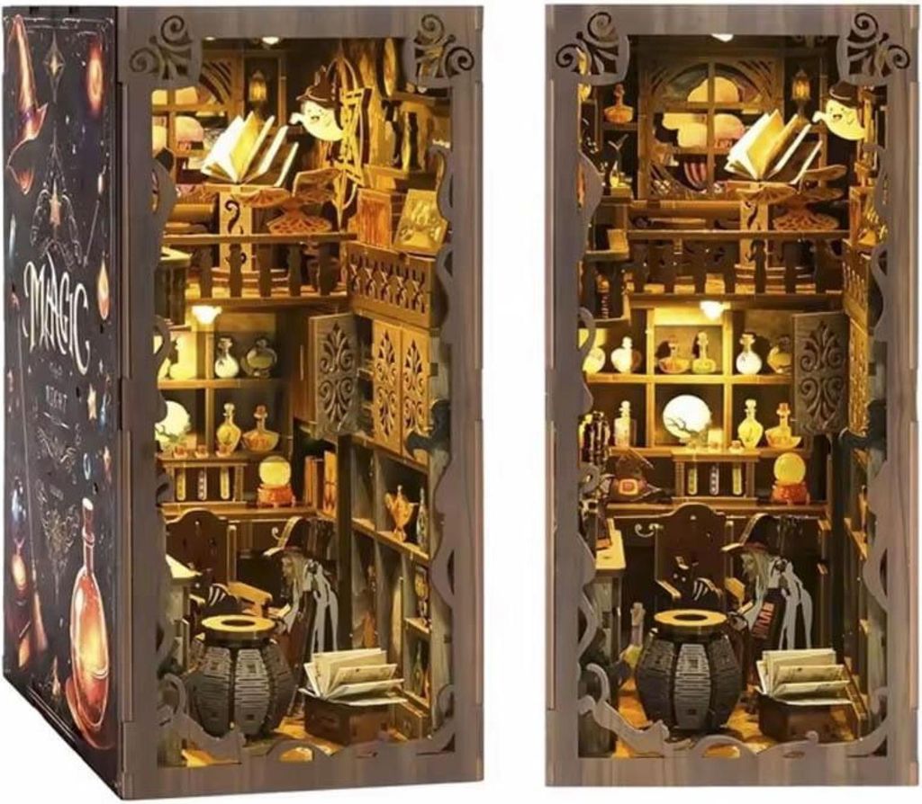 Habarri | DIY Book Nook - Élixirs insolites - Puzzle 3D - Image du produit 