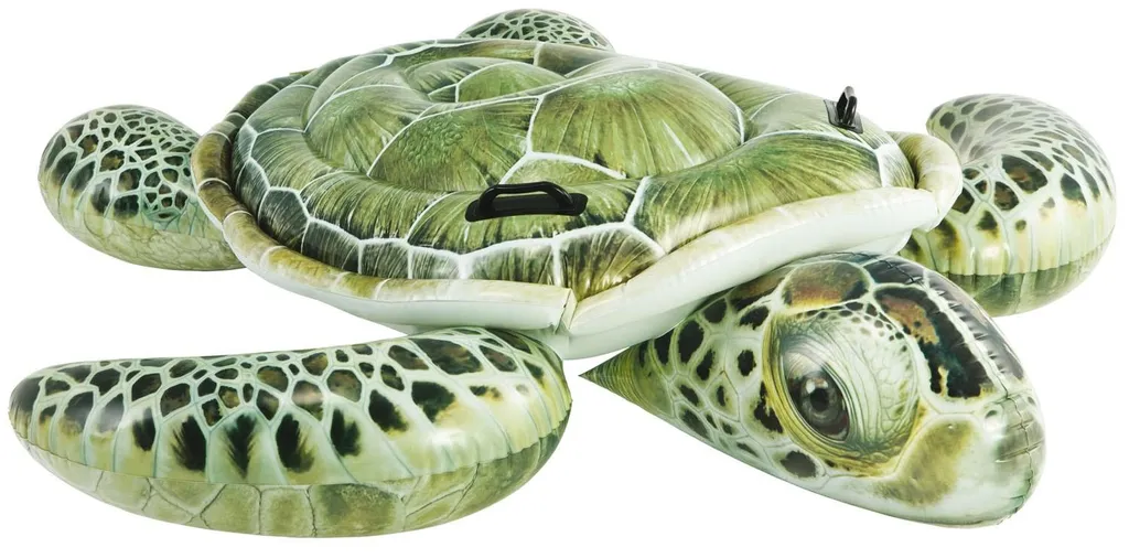 Finies les bouées fragiles : Tortue gonflable Intex 57555 ultra stable