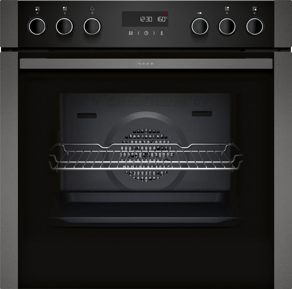 Neff N 50 E2ACH7AG4, Medium, Elektrischer Ofen, 71 l, 71 l, 30 - 275 °C, Hydrolytisch + Pyrolytisch
