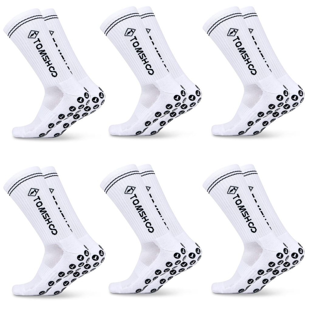 Fußballsocken für Damen und Herren – rutschfest, griffig und bequem – ideal zum Wandern, Laufen, Basketball, Trampolinspringen, Radfahren sow...