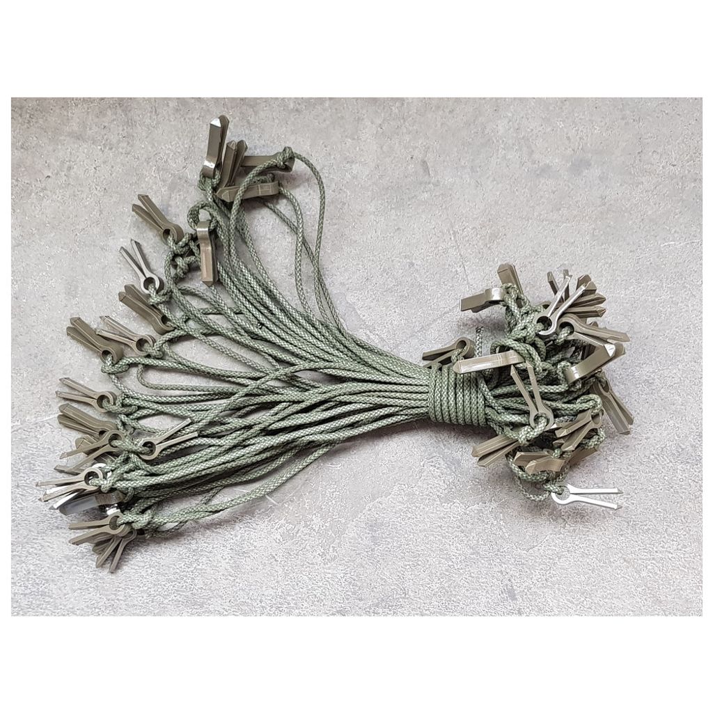 Dönges Verbindungsleine mit Federstecker für Tarnnetze JD1080-12-191-5803