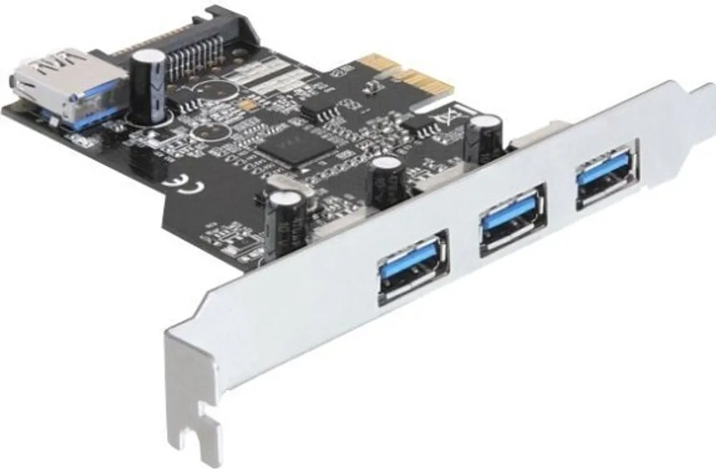 Carte d'extension PCI Express USB 3.0 pour disques externes