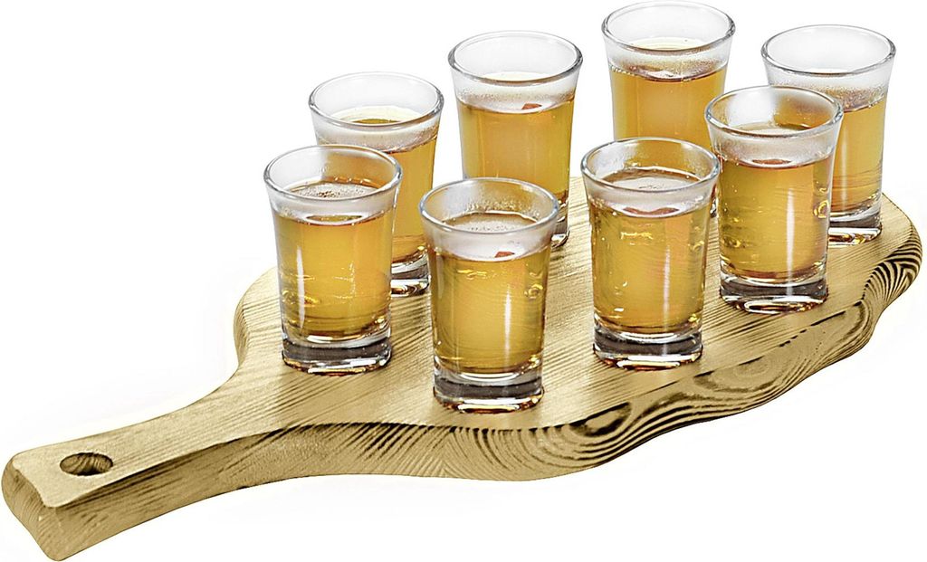 KESPER Schnapsglasträger mit 8 Gläsern 107890 4000270682803 Zdjęcie produktu 