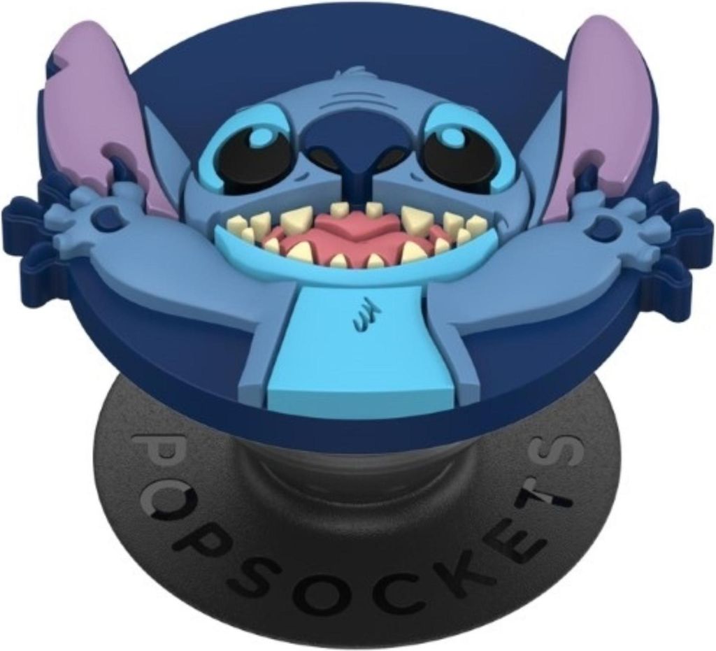 PopSockets PopOut Stitch, Griffigkeit, Schwarz, Blau, Rot, Produktbild 