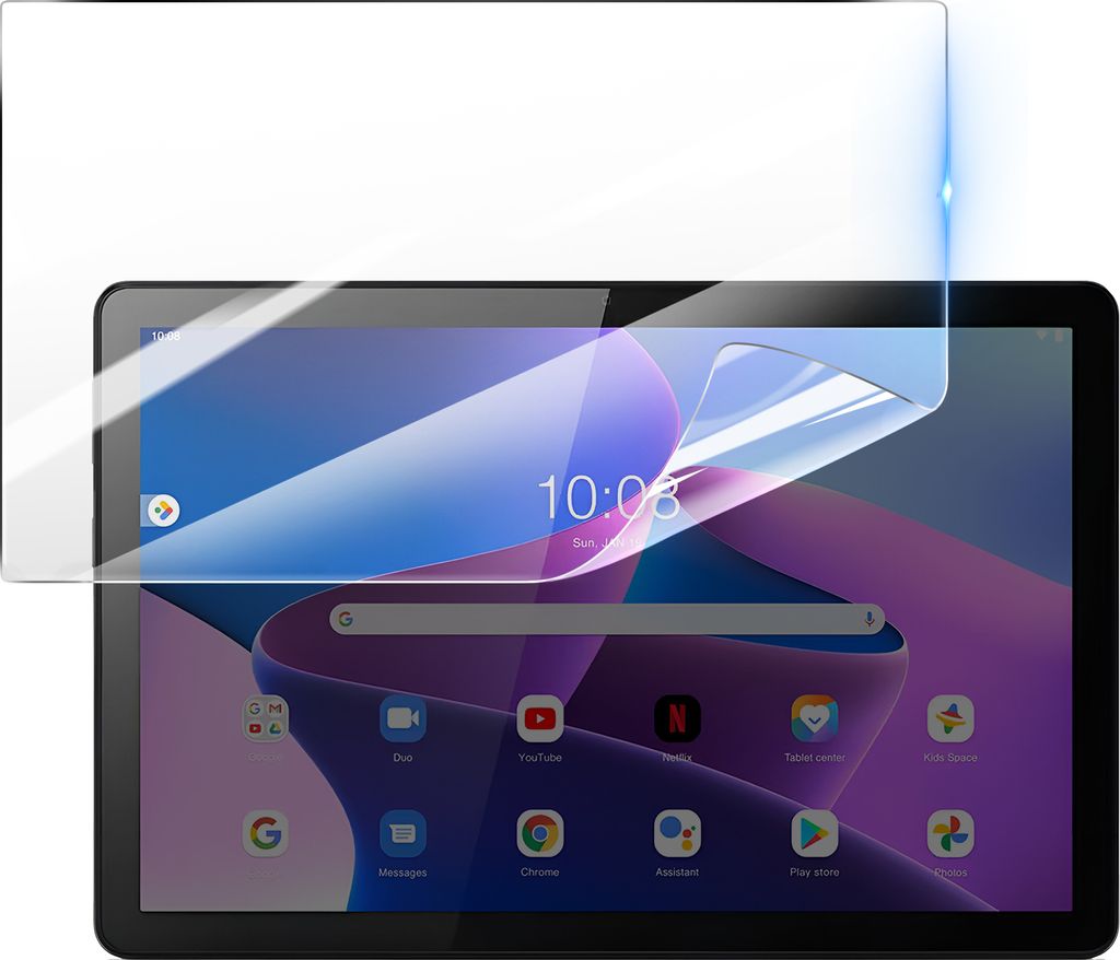 3mk, Stoß- und kratzfester Hydrogel Bildschirmschutz für Lenovo Tab M10 Gen 3, Transparent