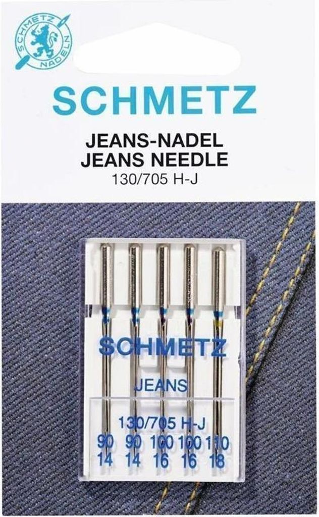 Schmetz Nähmaschinennadeln Jeans 130/705 H-J | Nadeldicken: Produktbild 