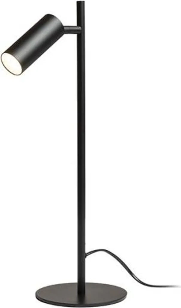 TAPIO Lampada da Tavolo LED 4.5W Nera - Illuminazione 3000K Calda