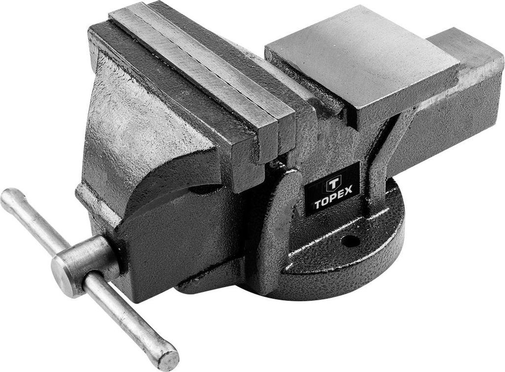 TOPEX Schraubstock 07A112 270mm 125mm 135mm Gusseisen Produktbild 