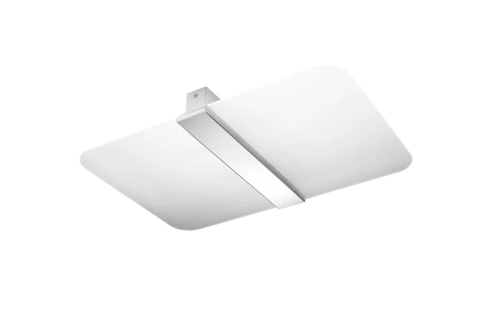 Sollux Lighting AZALIA 4xG9 Plafoniera Acciaio Vetro Design Moderno