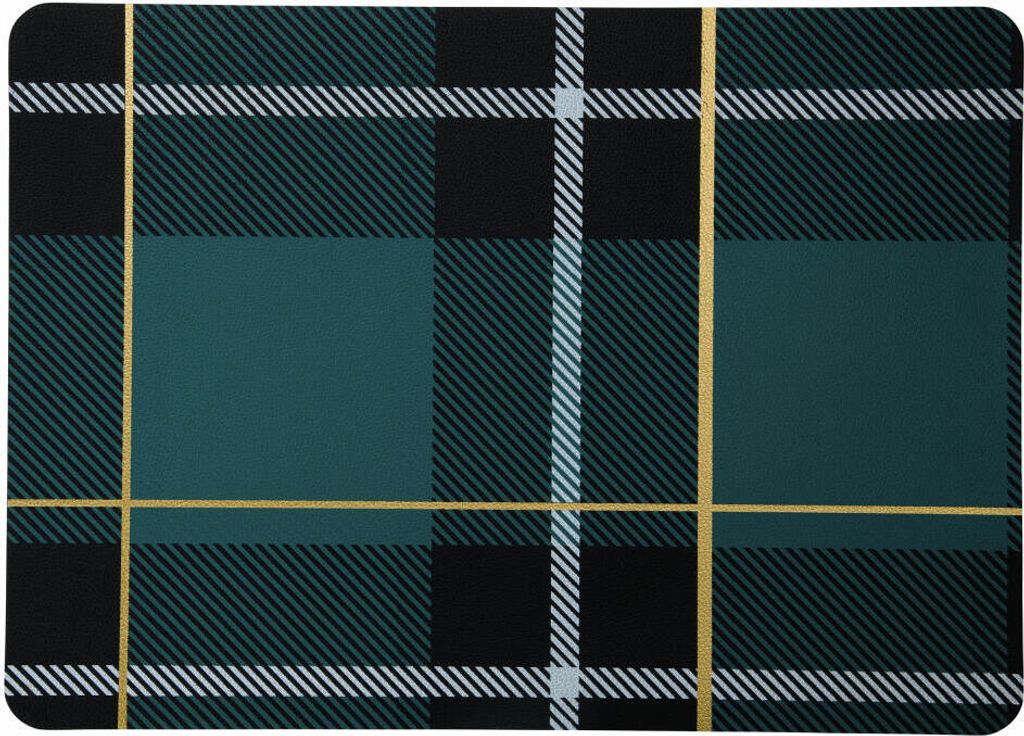 ASA Selection tartan Tischset Petrol, Platzmatte, Produktbild 