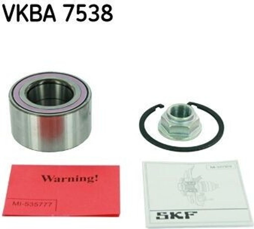 SKF VKBA 7538 Radlagersatz OE GAM633047 kompatibel mit 6