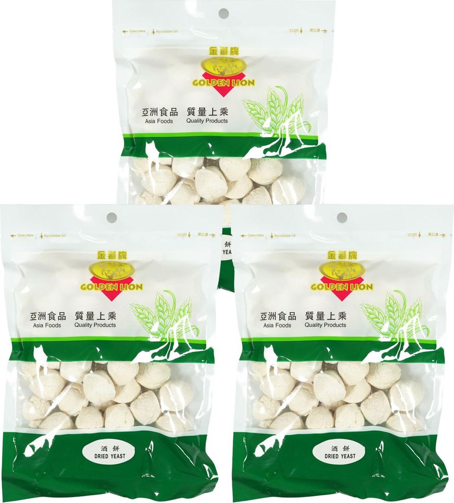 Weinhefe getrocknet Men Kho Dried Wine Yeast 3x200g Produktbild 