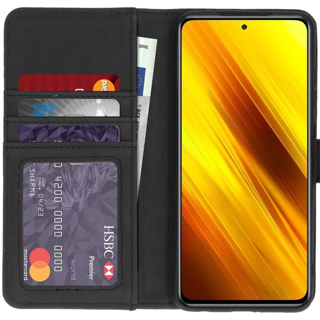Custodia a Libro imoshion Xiaomi Poco X3 Pro - Protezione e Stile Nero - 3