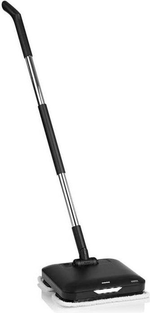 N8WERK Bodenwischer mit Vibrationsfunktion in der Midnight Black Edition LED-Beleuchtung & 2 Mikrofasertücher, Maße (L x B x H): 115 x 27,5 x 30,...