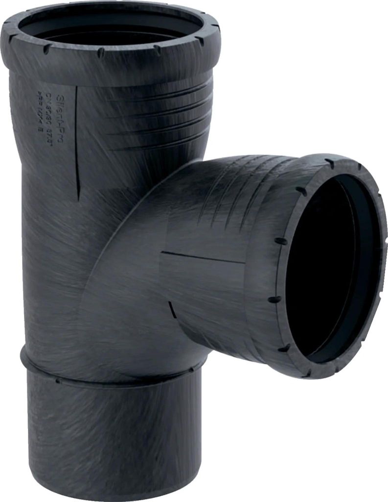 Geberit GE Silent-Pro, Bogenabzweiger, 87,5°, D110/110 mm, 1 Stk.
