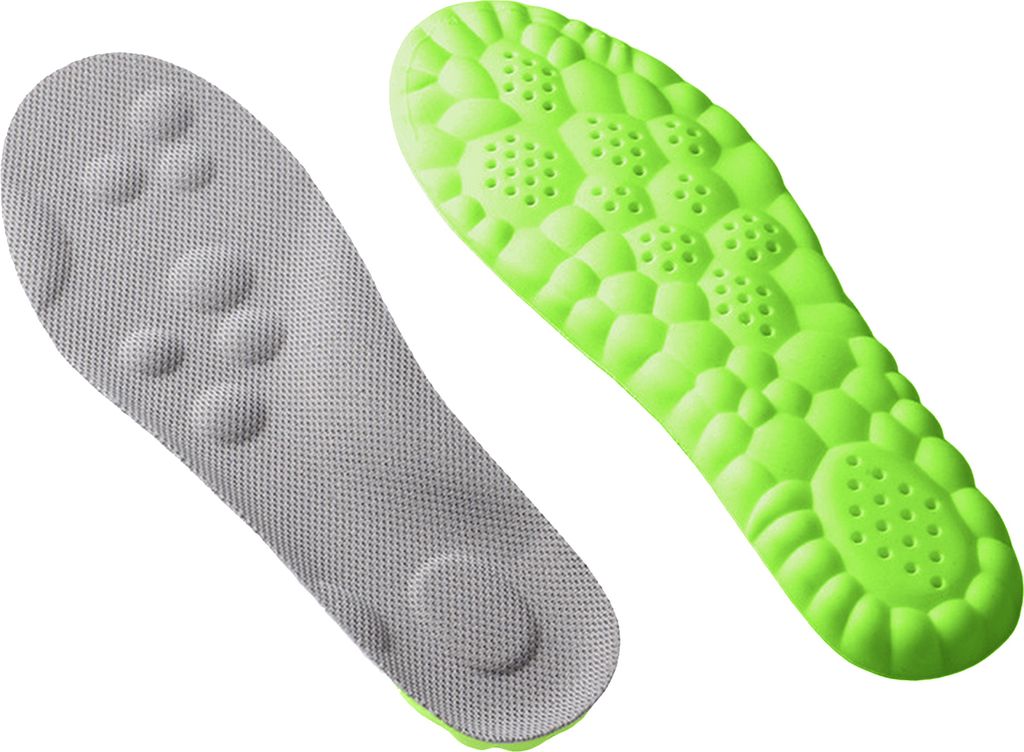Memory Foam-Einlegesohlen für Damen und Herren, passgenau zugeschnitten, Cloud-Sohlen, atmungsaktive Einlagen mit Fußgewölbeunterstützung, sto...