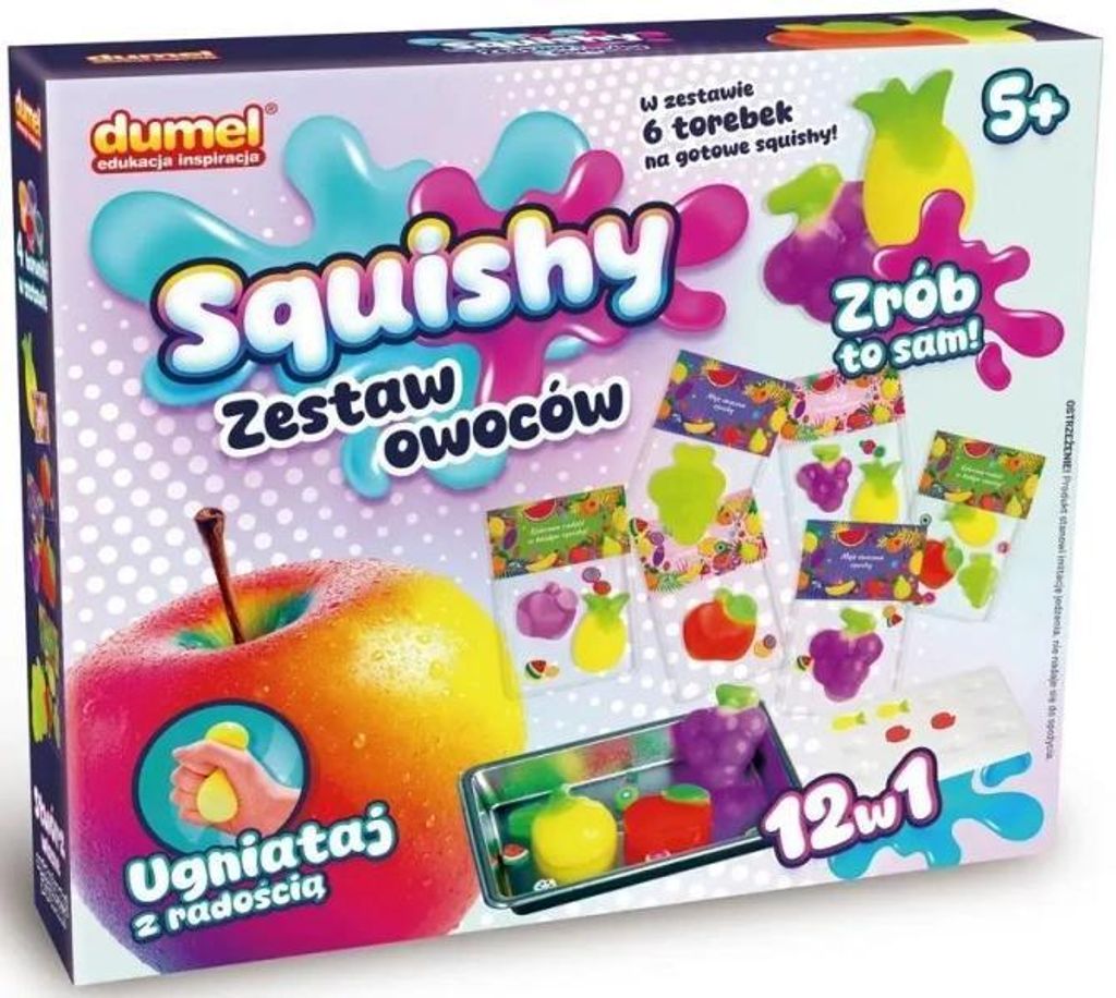 Fruchtiges DIY Squishy Set für Kinder ab 5 Jahren