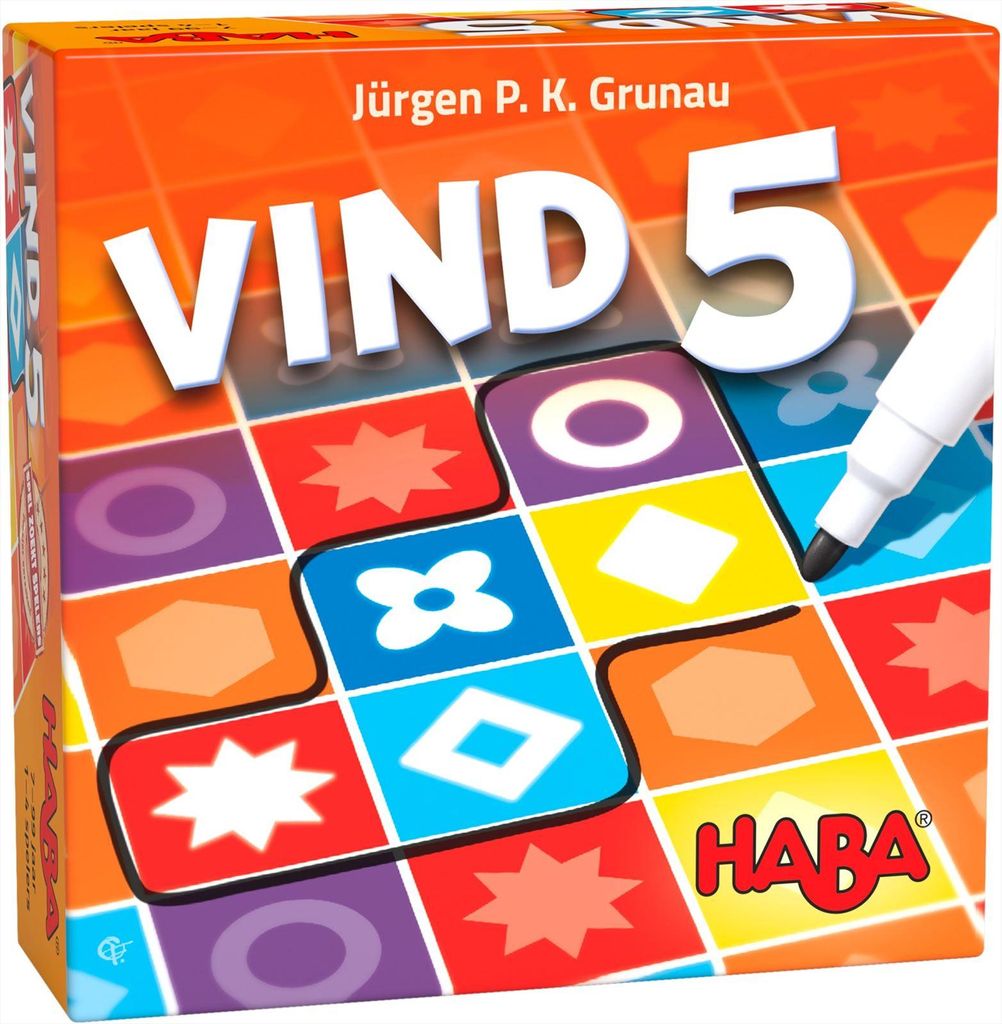 Hra s kostkami Haba Najdi pět! Logická hra pro děti od 7 Obrázek produktu 