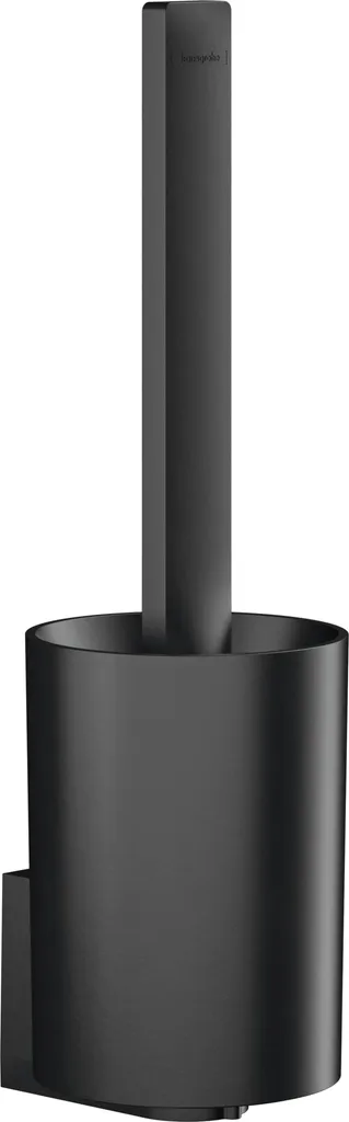 Hansgrohe WallStoris 27927670 Portascopino di Lusso Nero Opaco