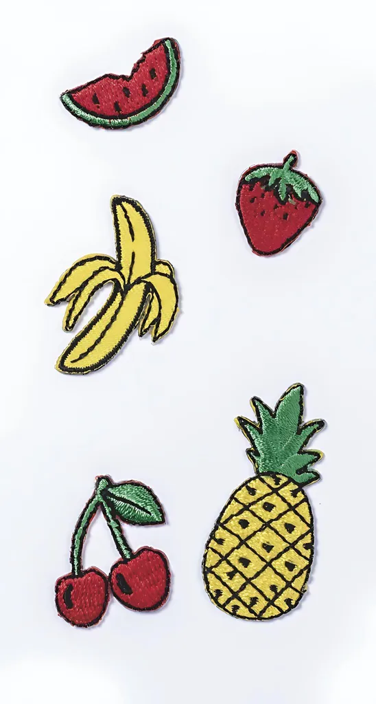 Autocollants textiles Fruits Heyda 203782836 motifs colorés et résistants