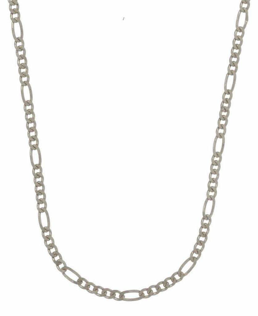 Silberkette Figarokette Länge 42cm - Breite 1,5mm - 925 Produktbild 